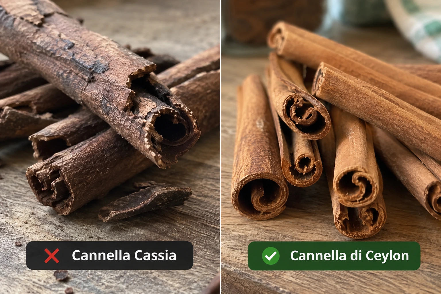 Ceylon vs Cassia